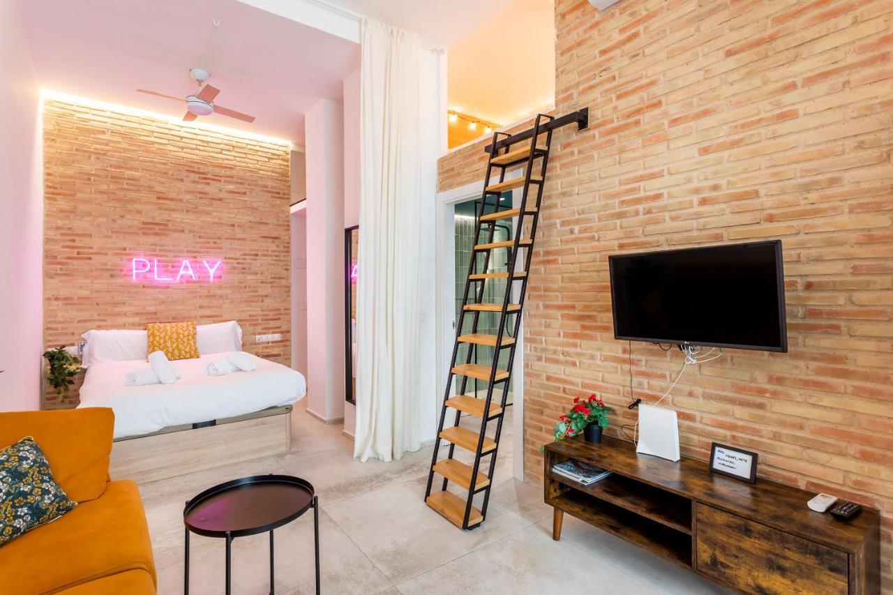 Charming Loft In Ruzafa, Soho B2 Leilighet Valencia Eksteriør bilde
