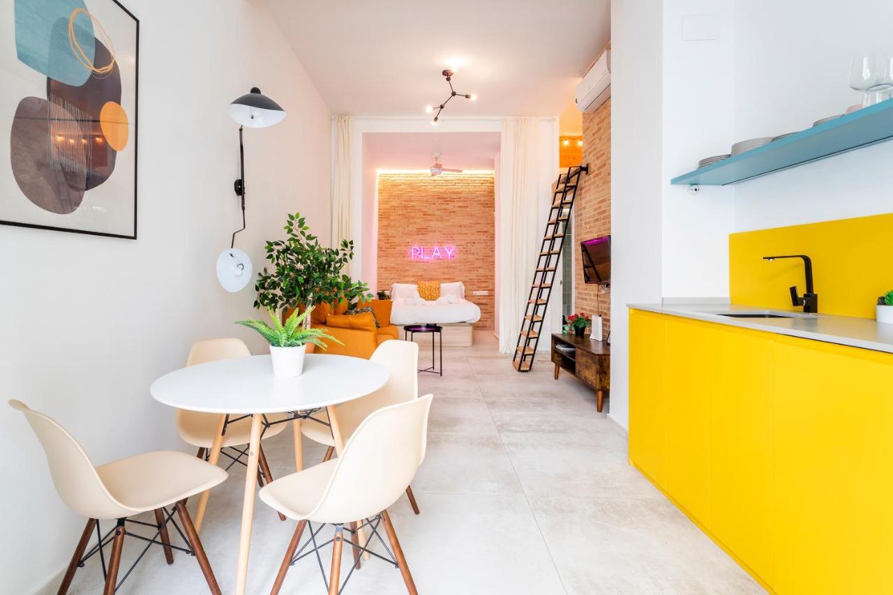 Charming Loft In Ruzafa, Soho B2 Leilighet Valencia Eksteriør bilde